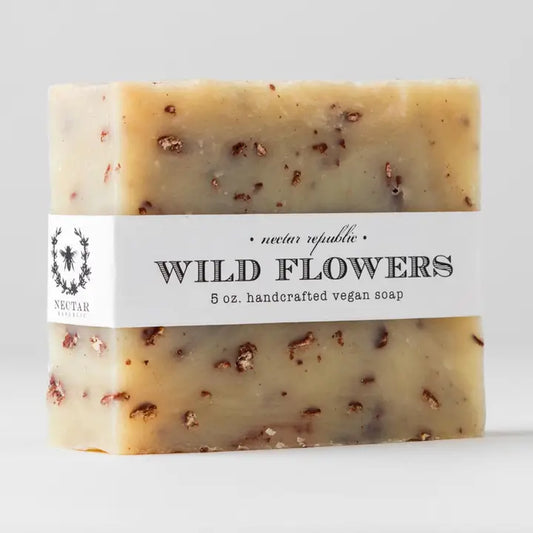 Wildflowers : Bath Soap  (Handcrafted Vegan)