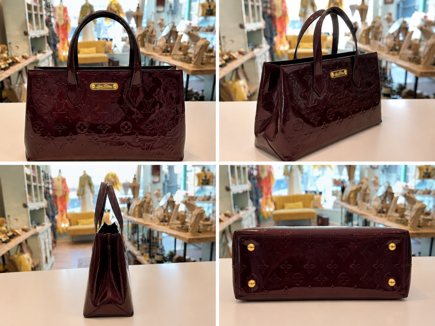 Louis Vuitton Monogram Vernis Wilshire PM