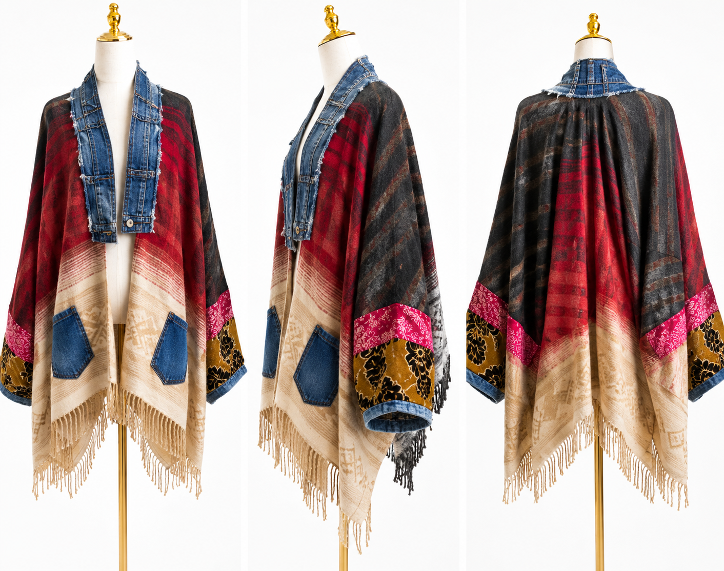 Heirloom Revival Handmade Sweater Kimono