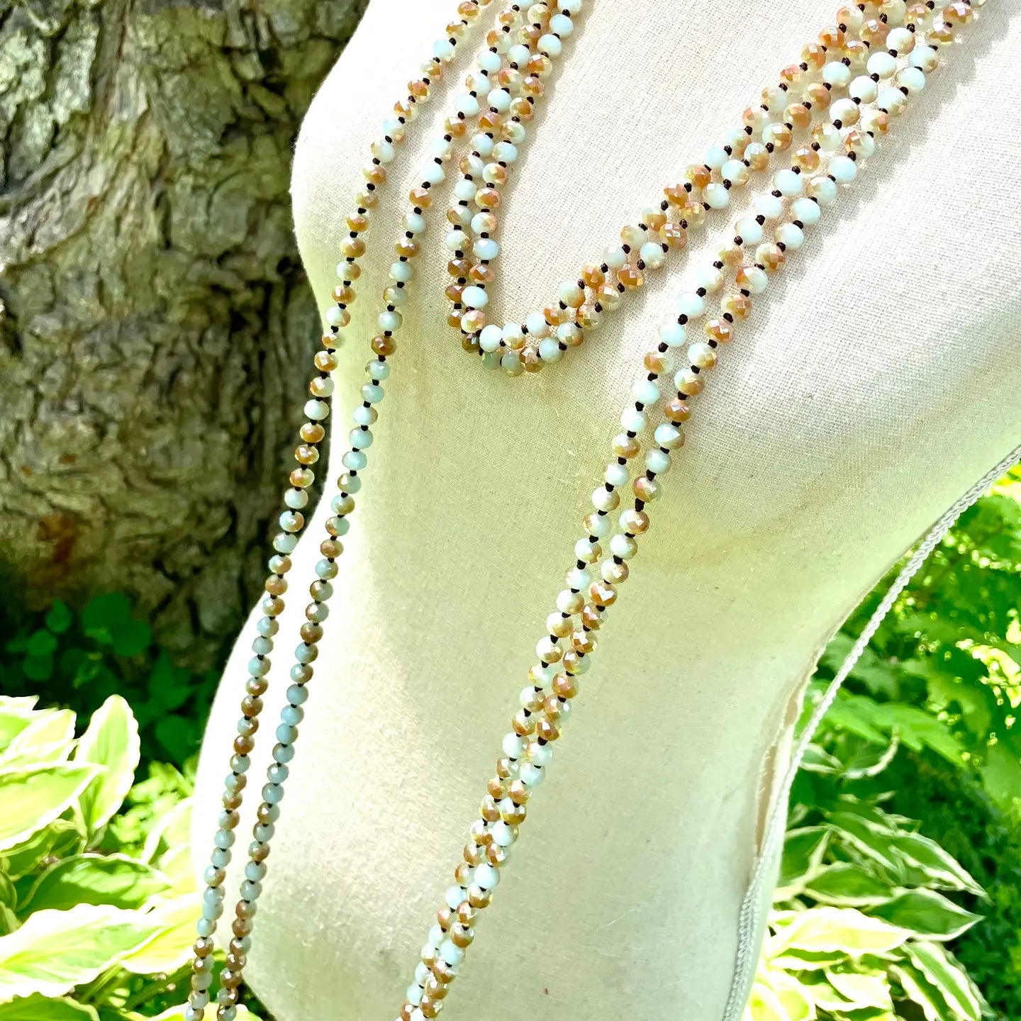 Ocean Reef Rosary Necklace