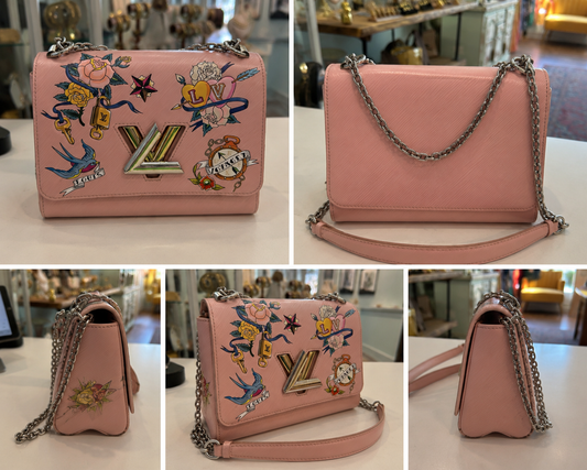 Louis Vuitton Twist MM Limited Edition Tattoos bag