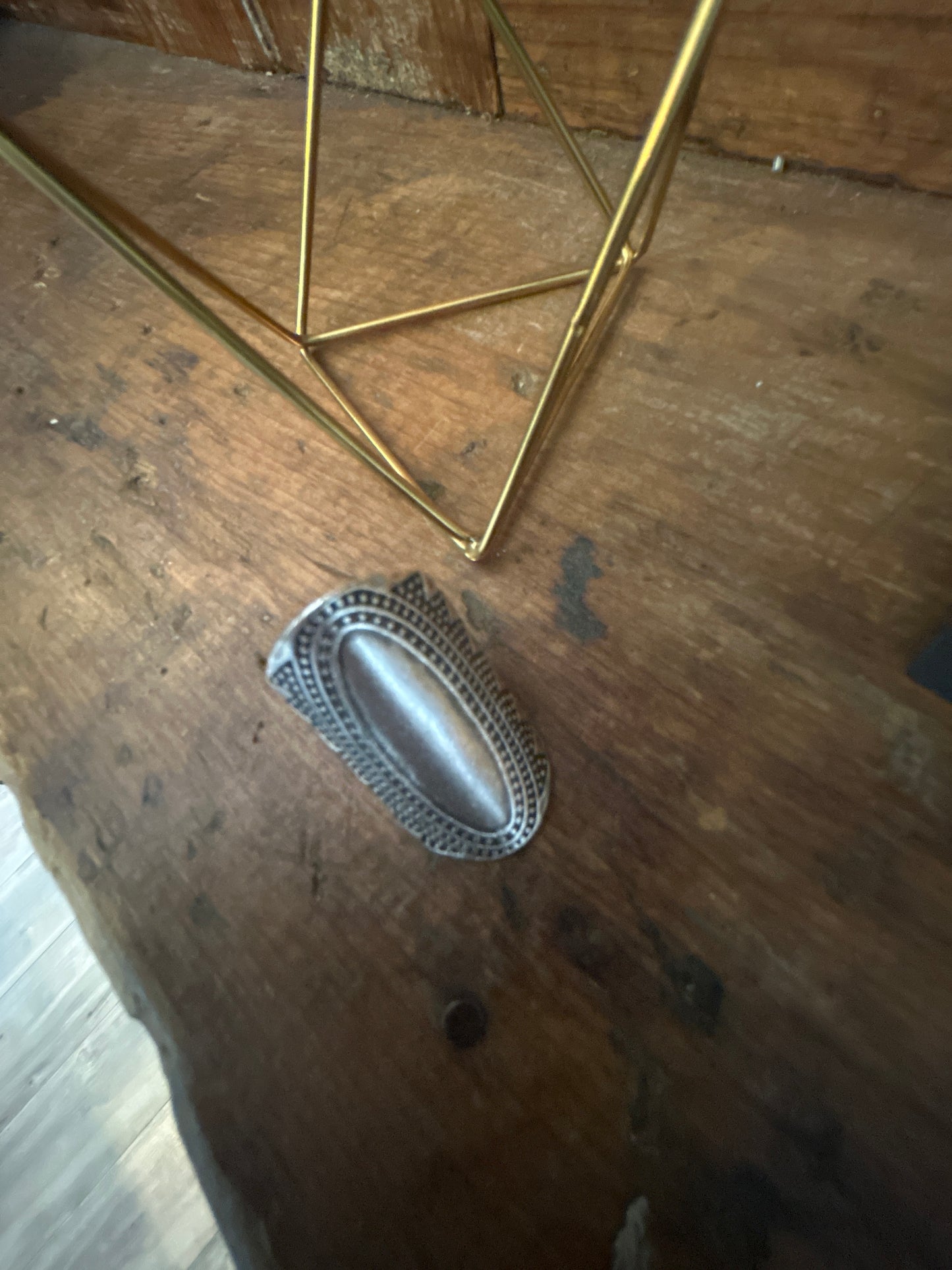 Antique Silver Bohemian Ring