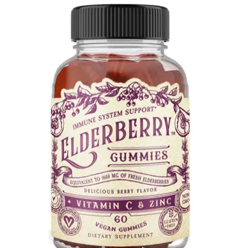 Elderberry Gummies with Zinc + Vitamin C