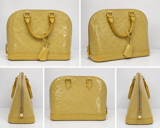 Louis Vuitton Monogram Vernis Alma PM
