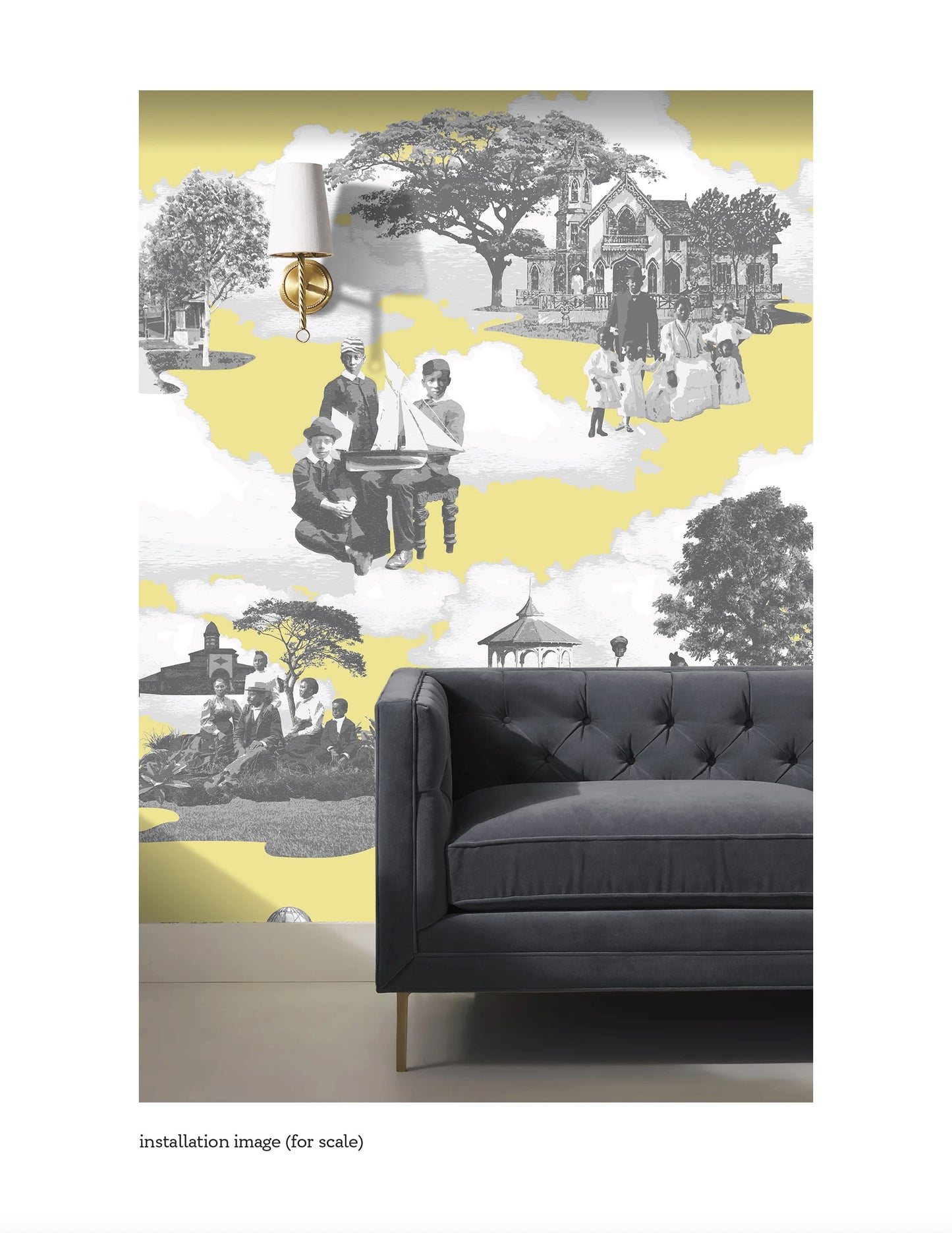 Special Edition Jubilee Wall Mural - Oak Bluffs Toile - Waiting List