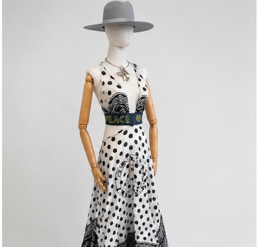Bandana Halter Dress