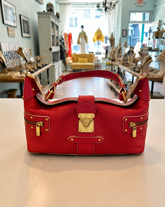 Louis Vuitton Geranium Suhali Leather L'Impetueux Bag
