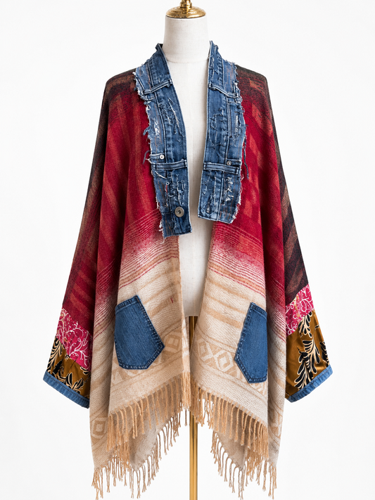 Heirloom Revival Handmade Sweater Kimono
