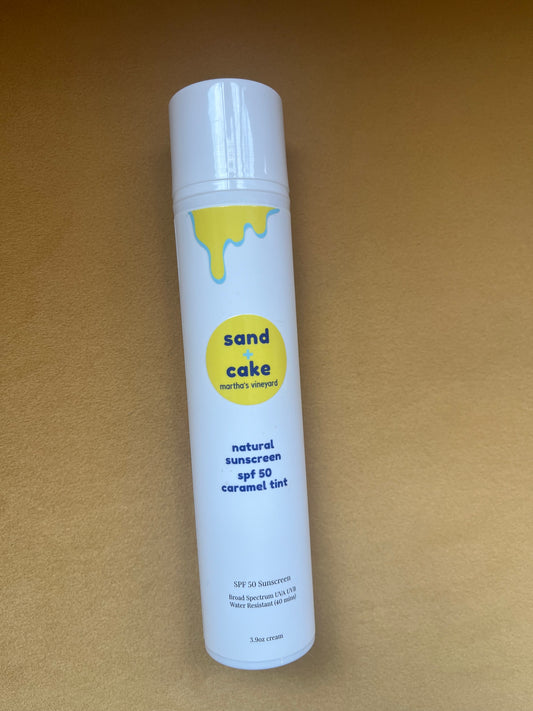 Sand & Cake Natural Sunscreen - Caramel Tint