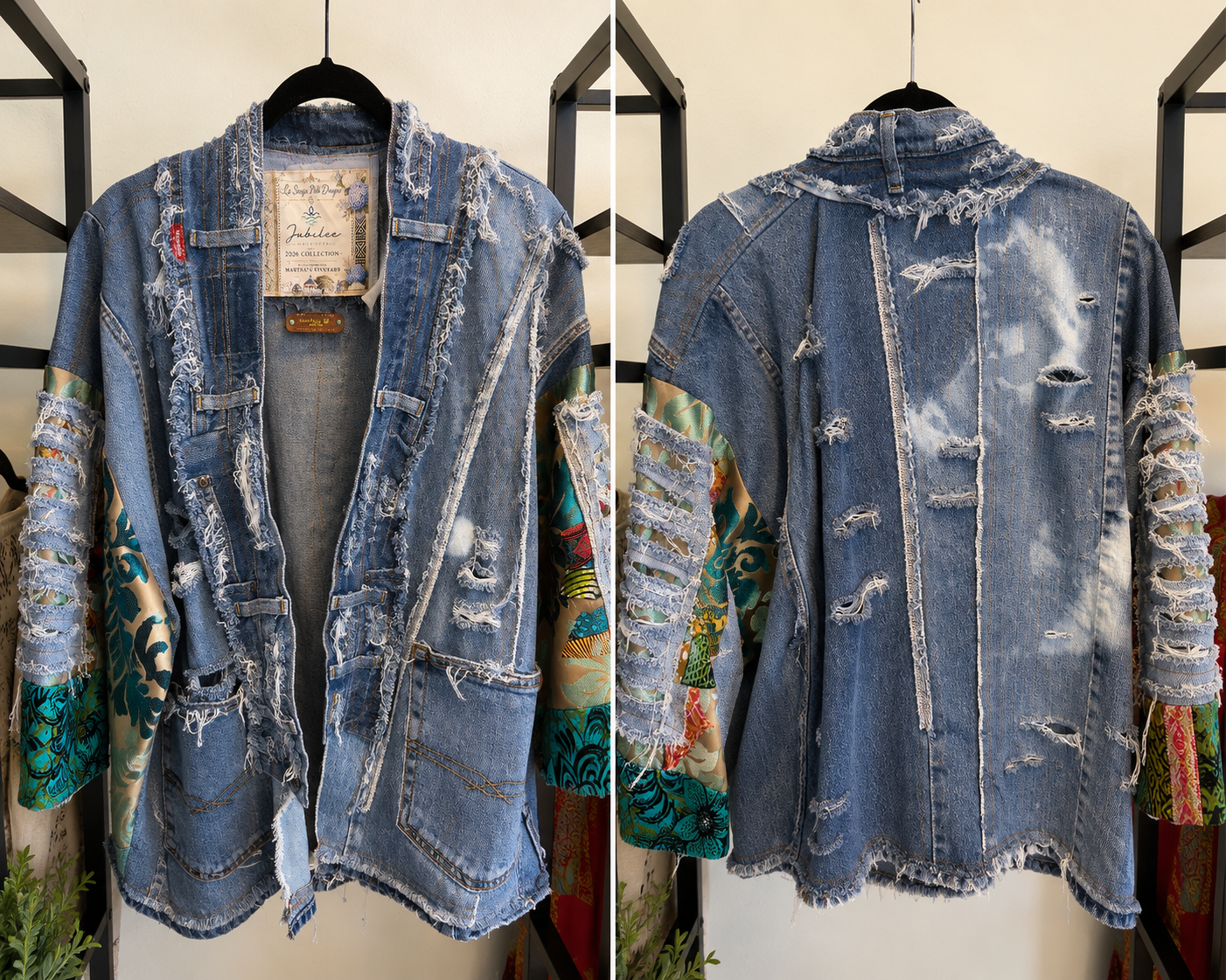 Lasonja Polk Short Jean Kimono