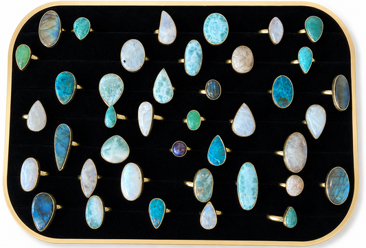 Coastal Stone Rings