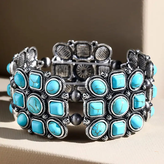 Bohemian Semi Stone Bracelet