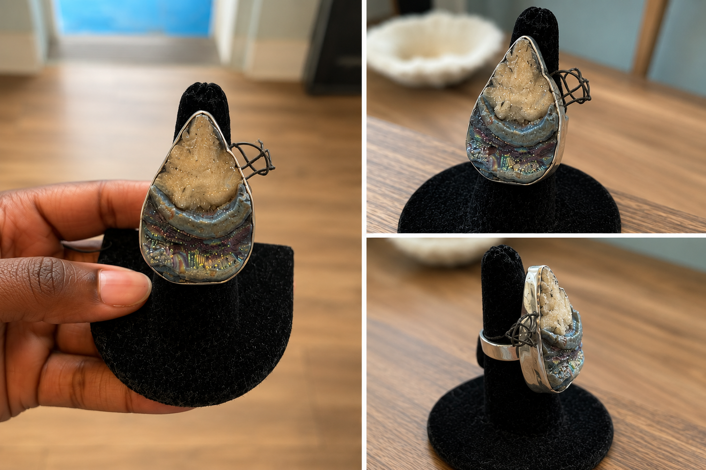 Ocean Cavern Statement Ring
