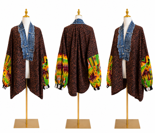 Wild Legacy Handmade Artisan Sweater Kimono