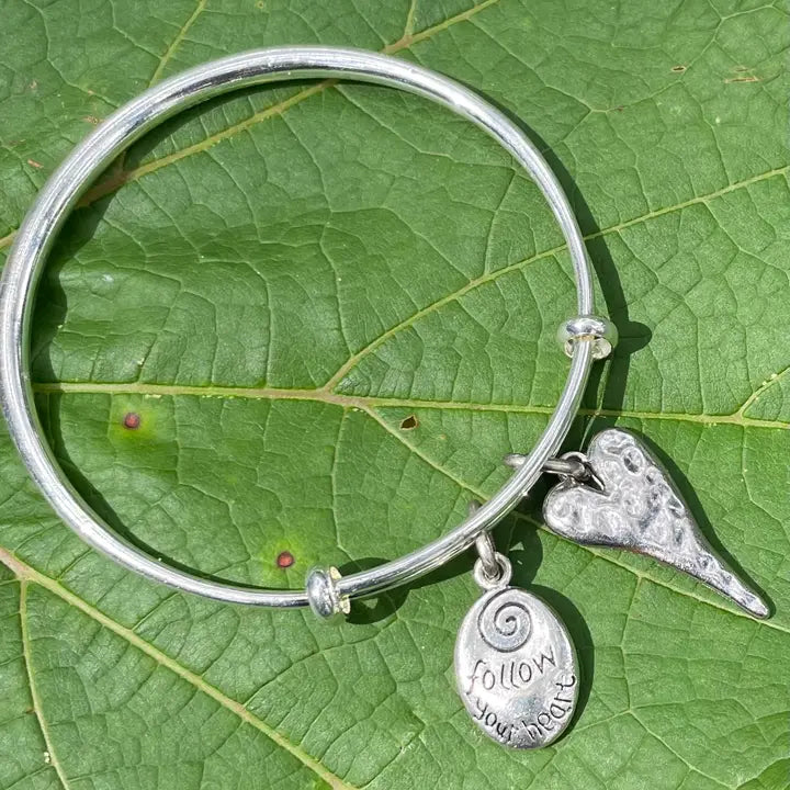 Follow Your Heart Charm Bracelet