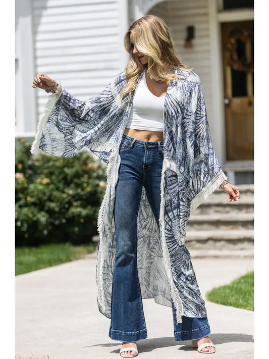 Indigo Hand Kimono