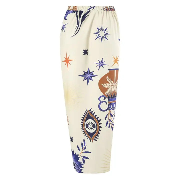 Totem Print 3PCS Bikini Set with Cover