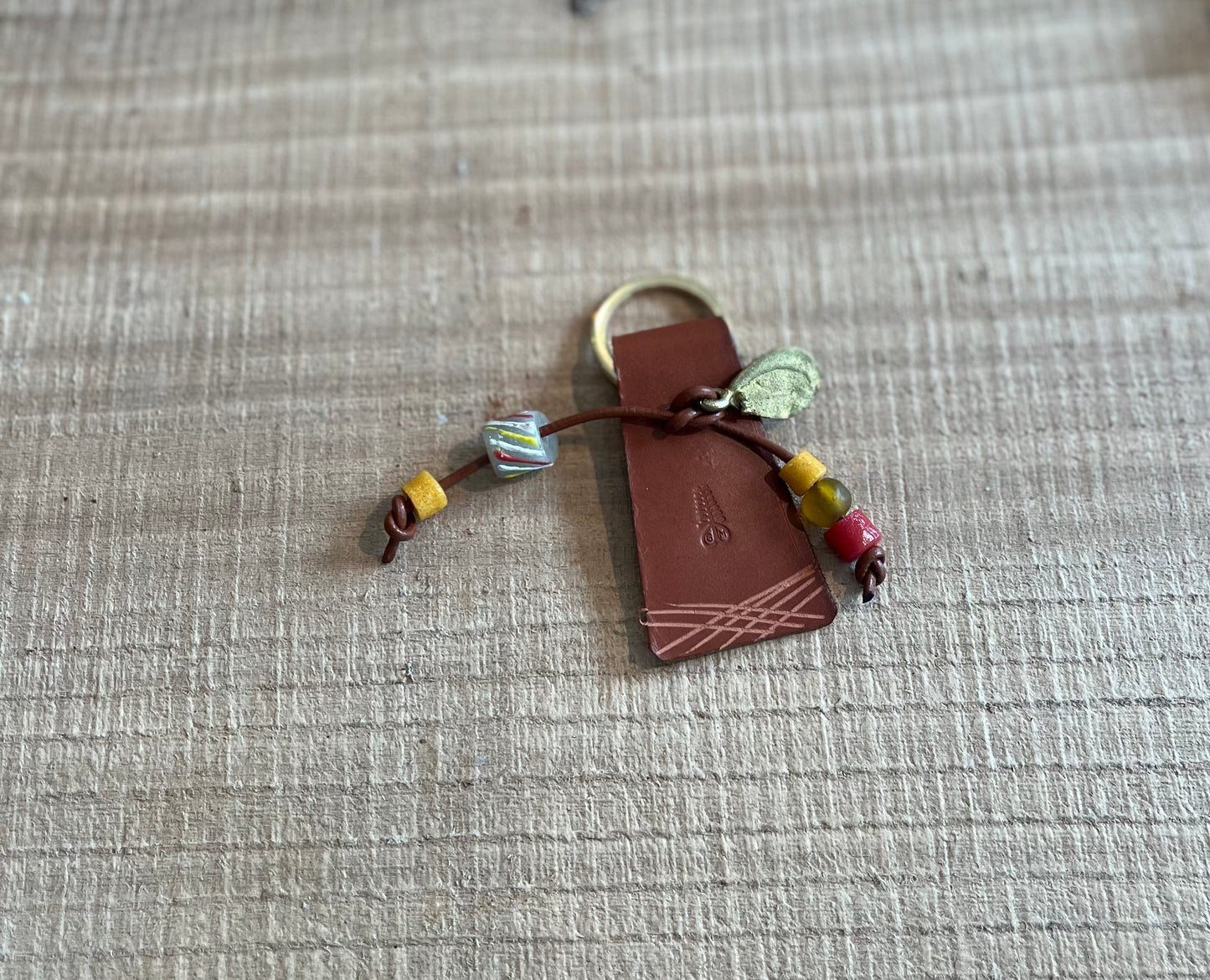 Leather & Brass Key Chains