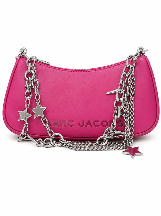 Marc Jacobs Pink Star Charm Shoulder Bag
