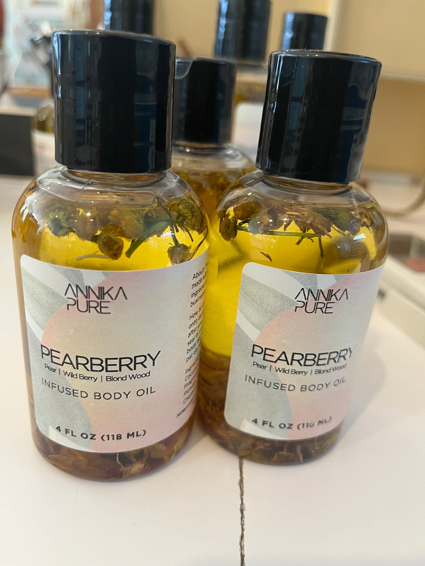 Pearberry Infused Body Oil-Annika