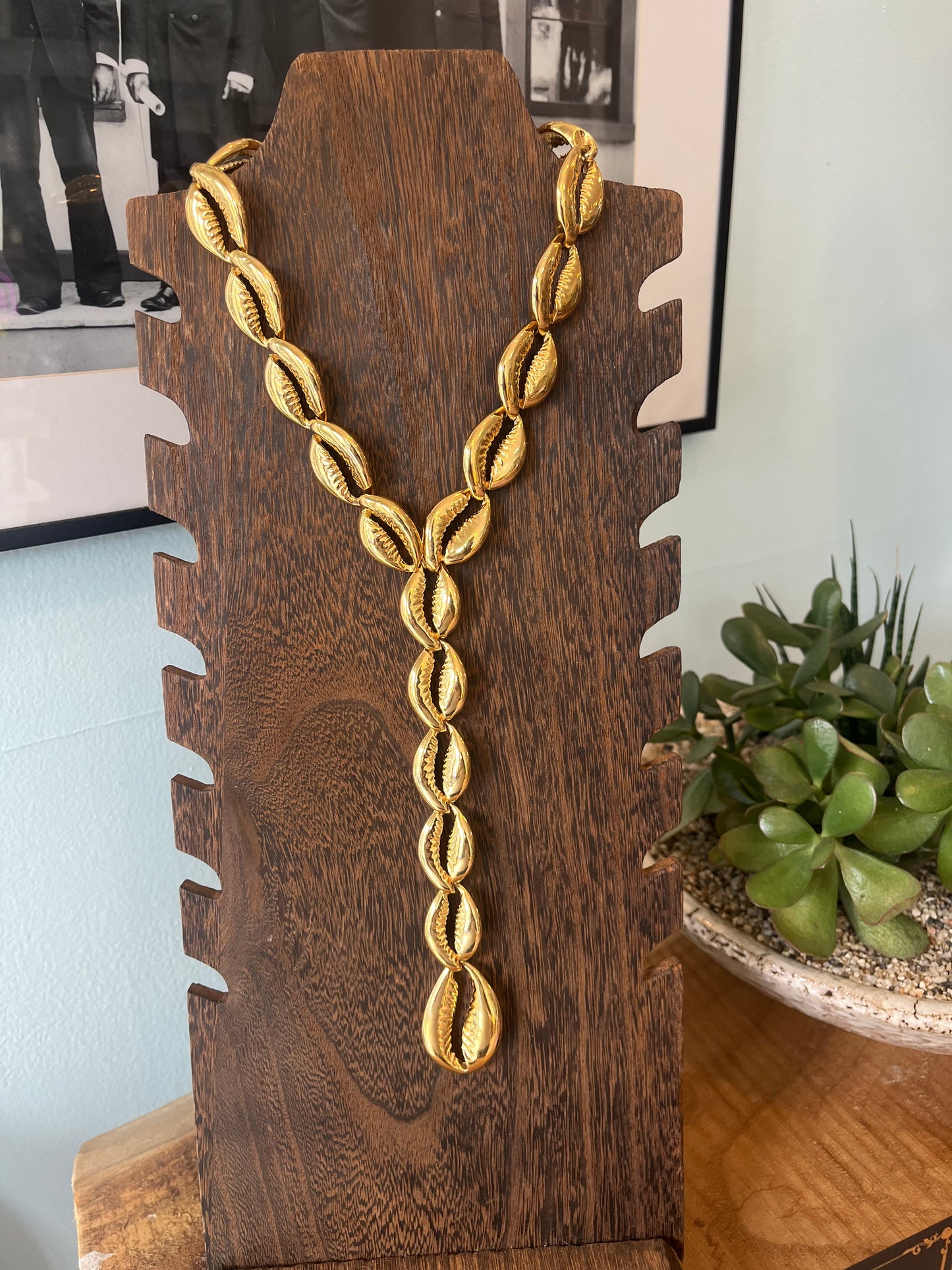 Vintage Cowrie Necklace - Coreen Simpson