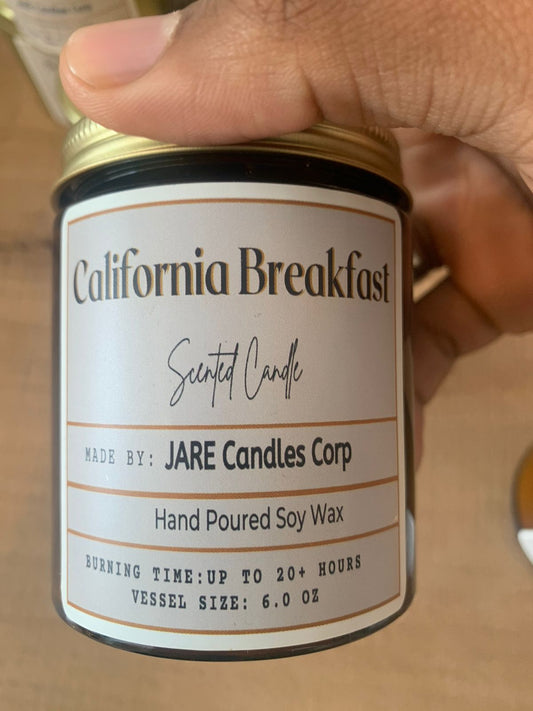 California Breakfast Candle by Jare