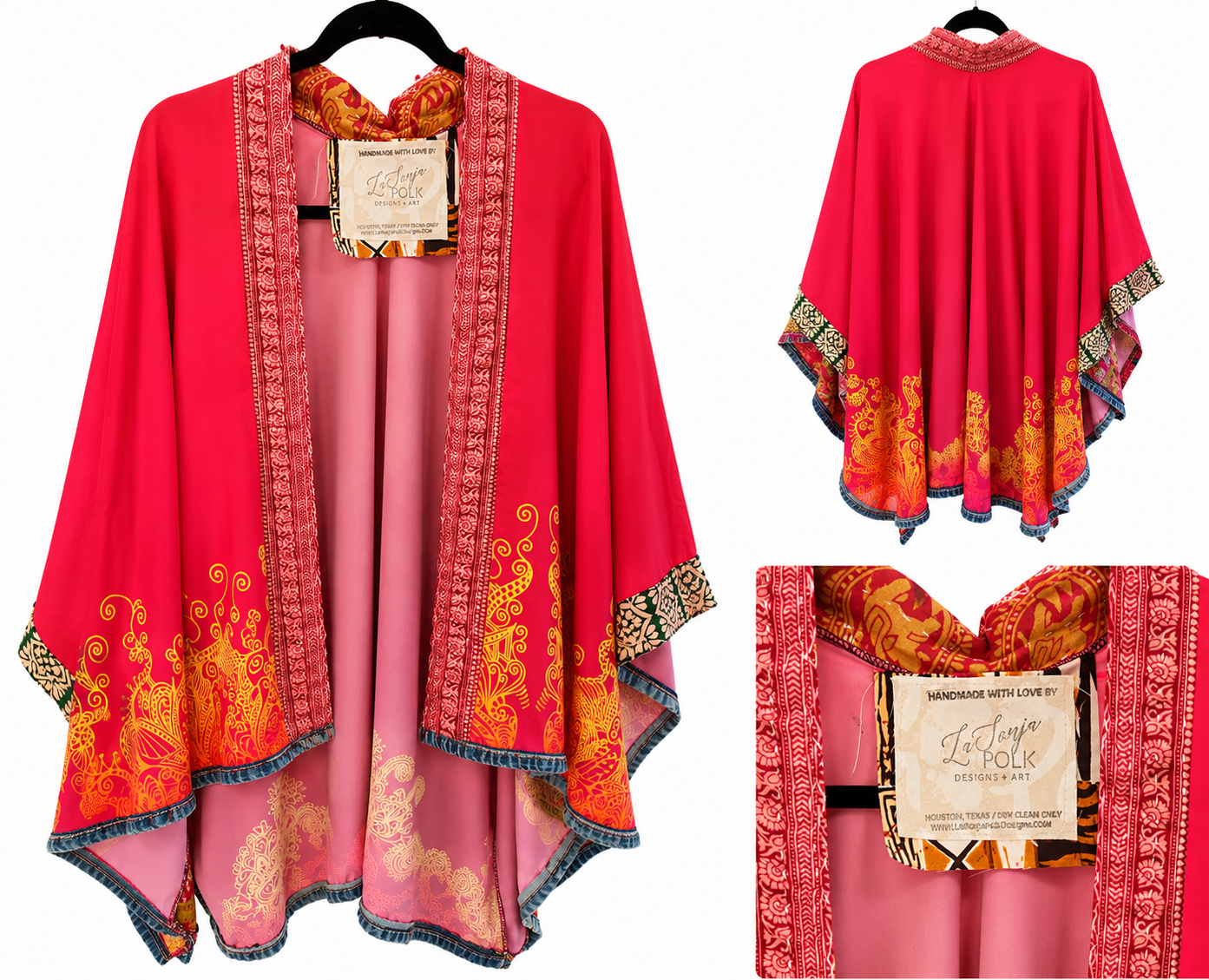 Soft Silk Handmade Lightweight Kimono