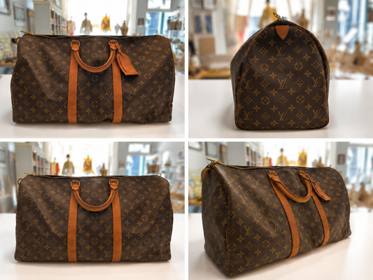 Louis Vuitton Monogram Keepall 50 Vintage