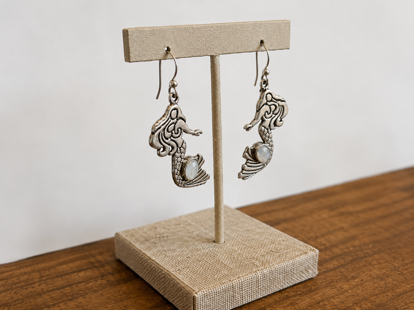 Silver Mermaid Earrings