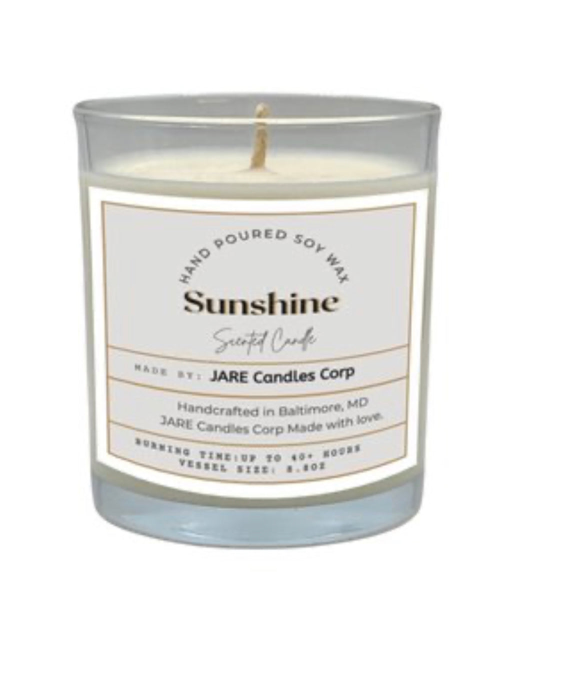 Sunshine Candle- by Jare