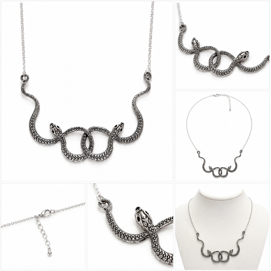 Serpent Eternity Necklace