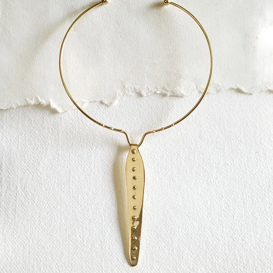 Brass Surf Collection Handmade Necklace