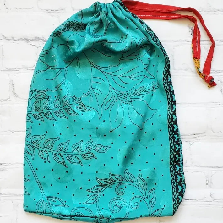 Handmade Recycled Sari Bags