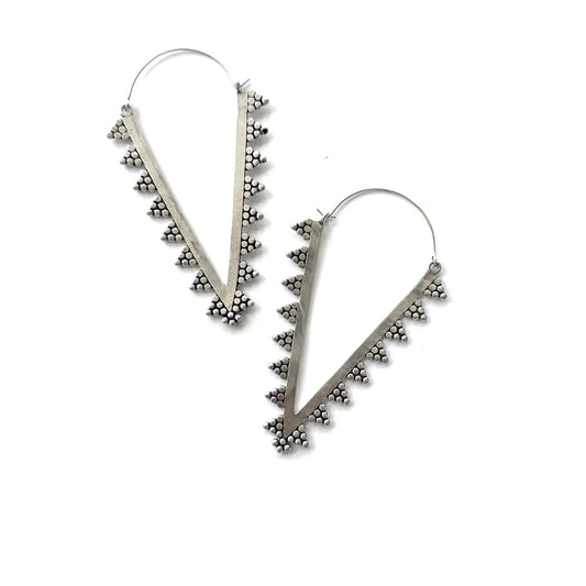 Selena Silver Earring
