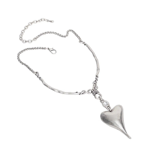 Heart Crystal Necklace