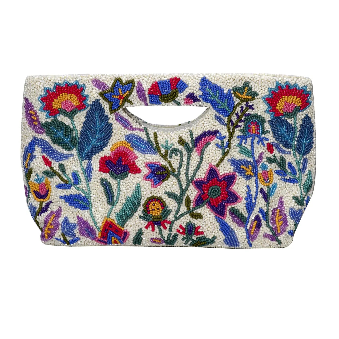 COH Multi Color Beaded Bag