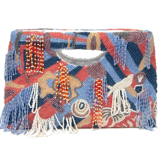 Exquisite Handcrafted Beaded Small Clutch