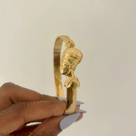 Ancient Goddess Egyptian Queen Nefertiti Bangles
