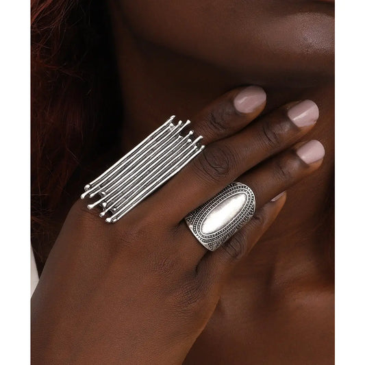 Antique Silver Bohemian Ring