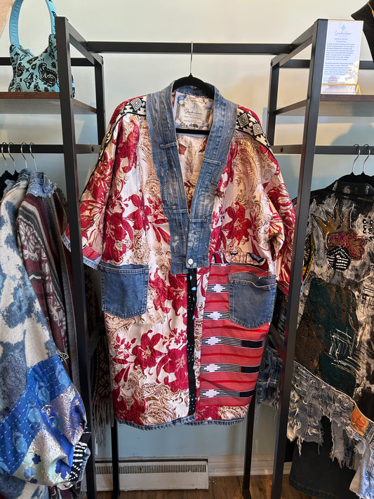 One-of-a-Kind Juneteenth Majestic 3/4 Coat