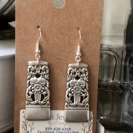 Coronation Vintage Spoon Earrings