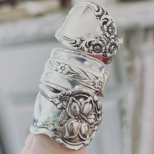Vintage Spoon Silver Ring