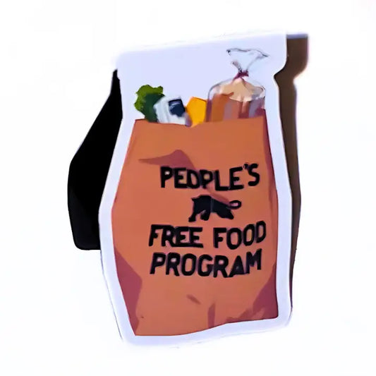 People's Free Food Bag Magnetic Bookmarks