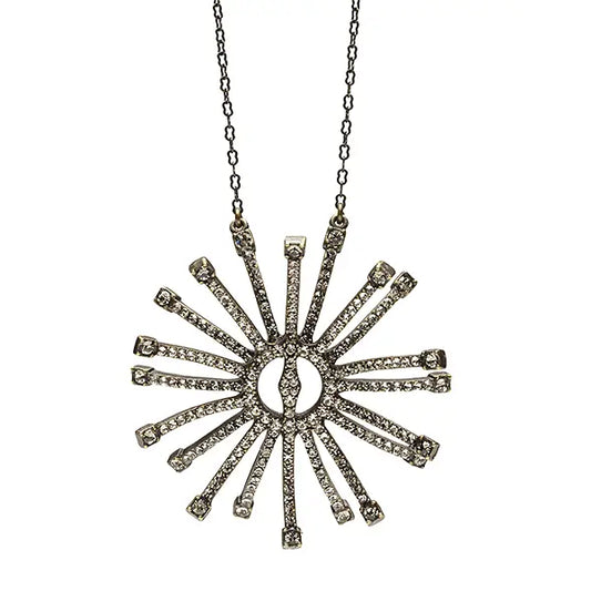 Crystal Spider Necklace
