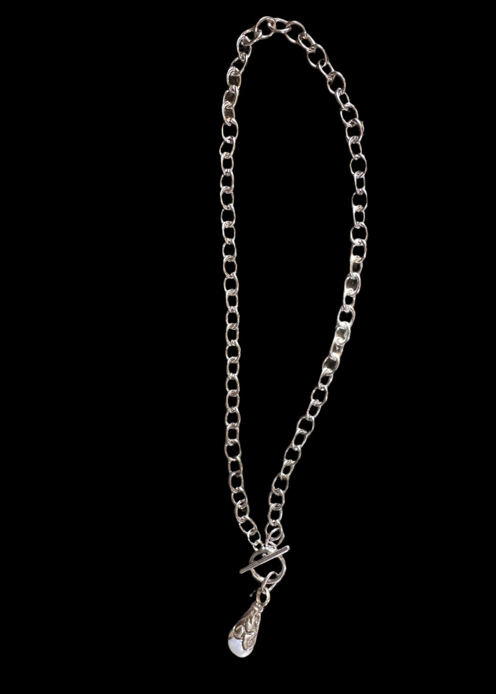 Pearl Charm Necklace