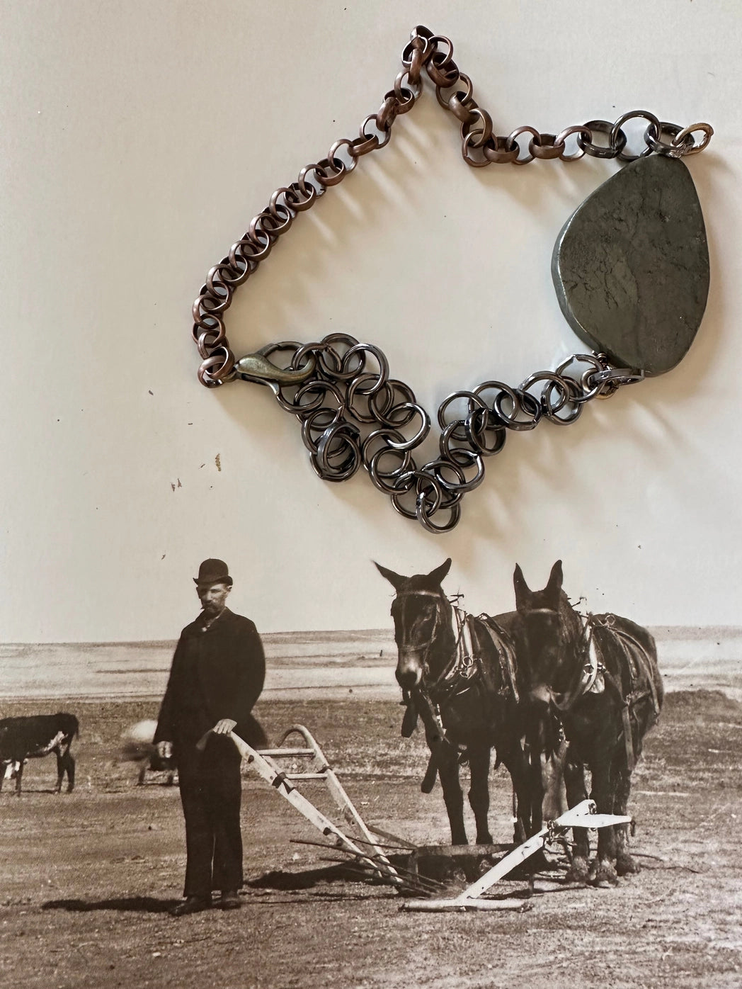 Ocean Stone Statement Necklace