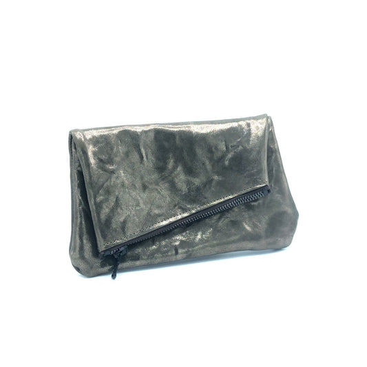 Slanted Fold Down Clutch - Rebel Designs
