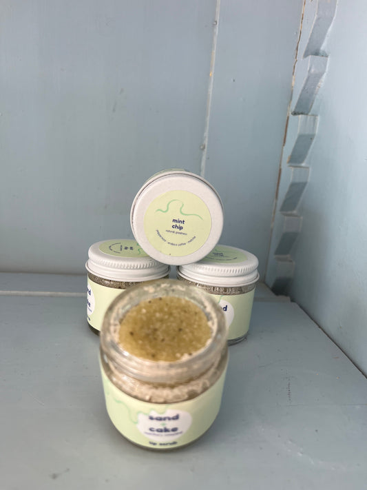 Sand & Cake Mint Chip Lip Scrub