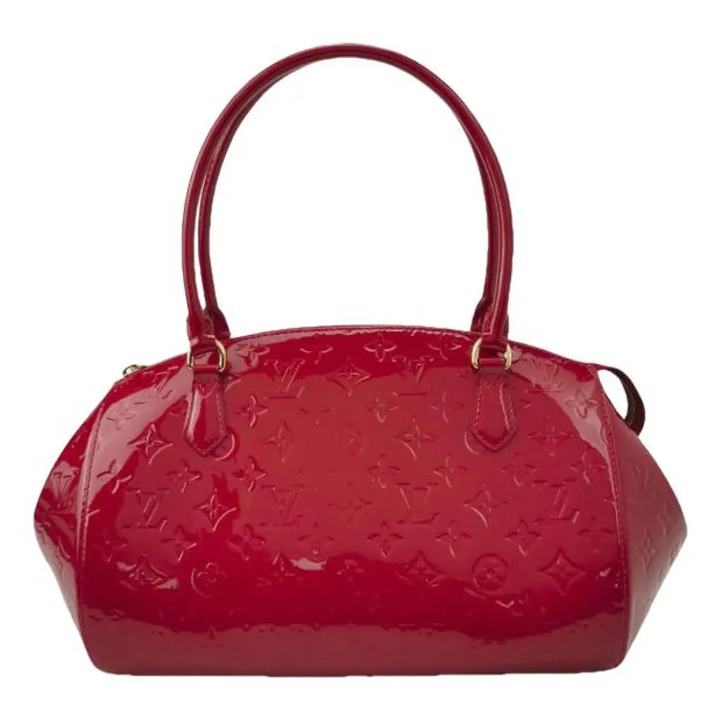 Louis Vuitton (LV) Monogram Vernis Sherwood Embossed Patent Leather Shoulder Bag