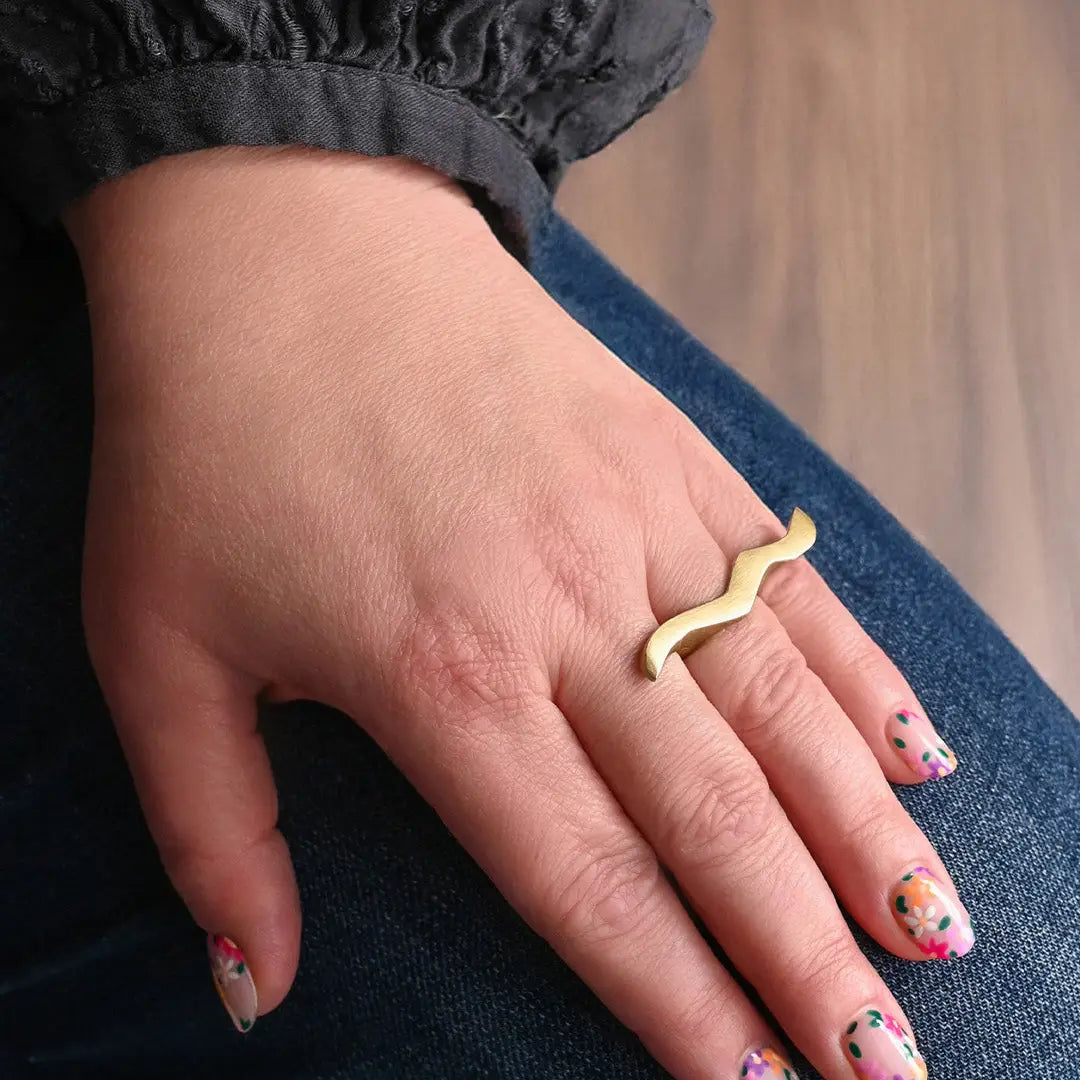 Kenyan Brass Wander Ring
